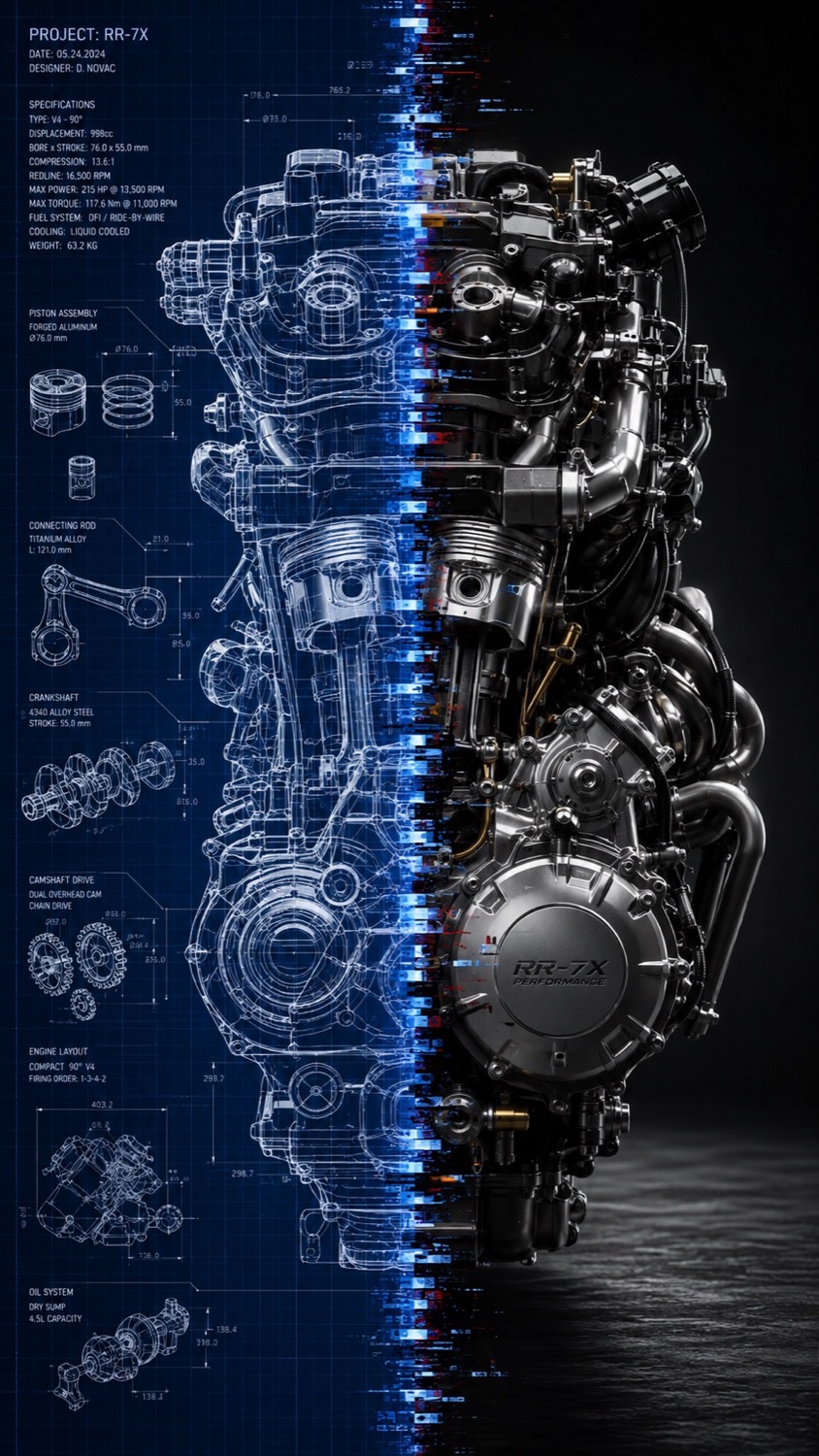Motor de moto · blueprint