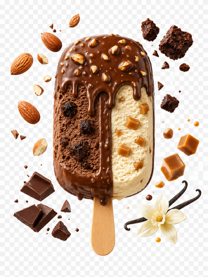 Helado · explosión de sabor